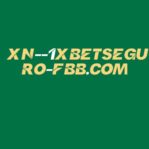 Logo da XN--1XBETSEGURO-FBB